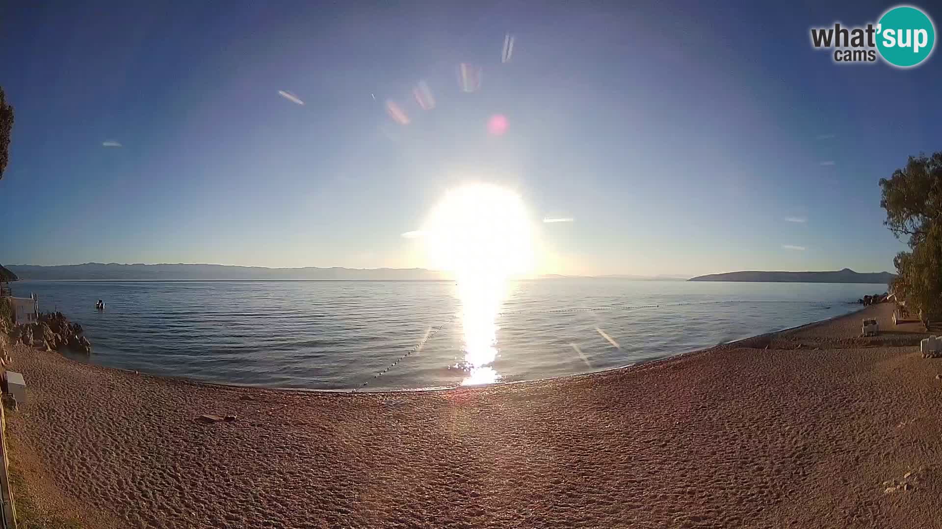 Webcam spiaggia Sv. Ivan | Draga di Moschiena