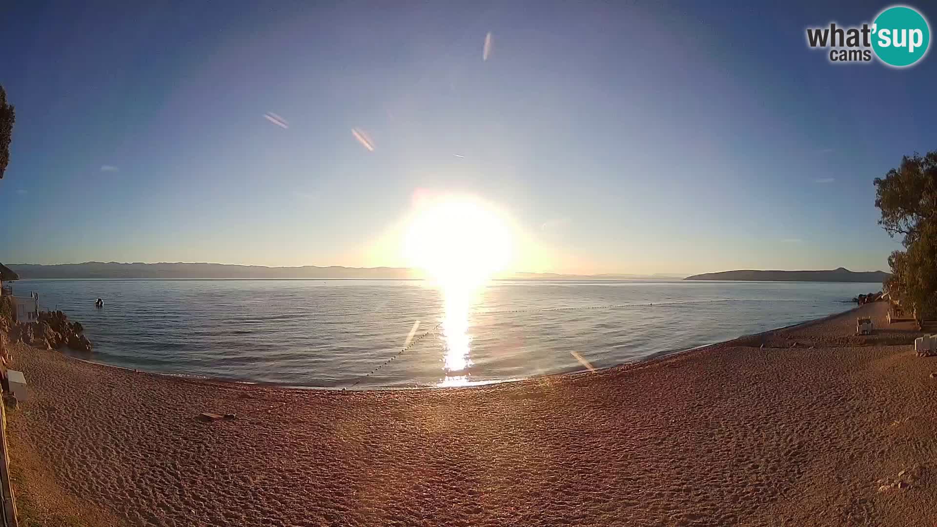 Webcam spiaggia Sv. Ivan | Draga di Moschiena