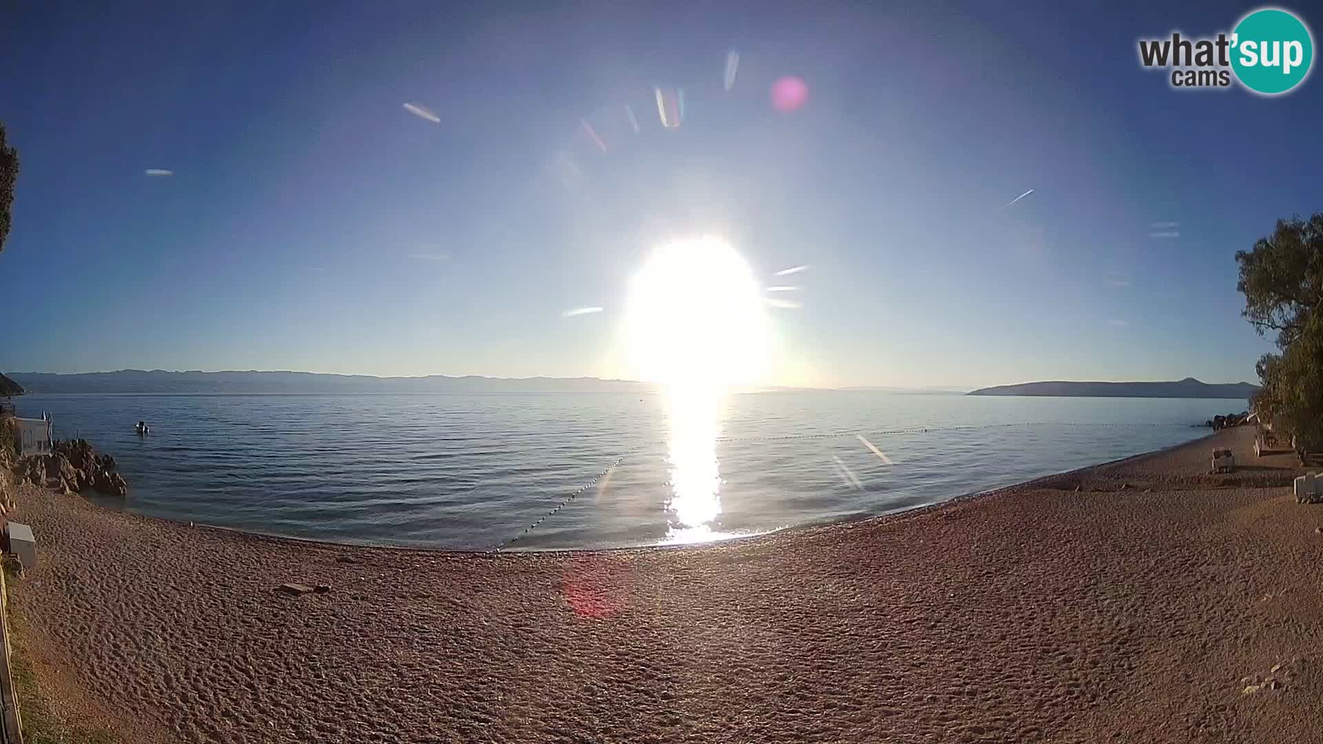 Spletna kamera plaža Sv. Ivan | Mošćenička Draga