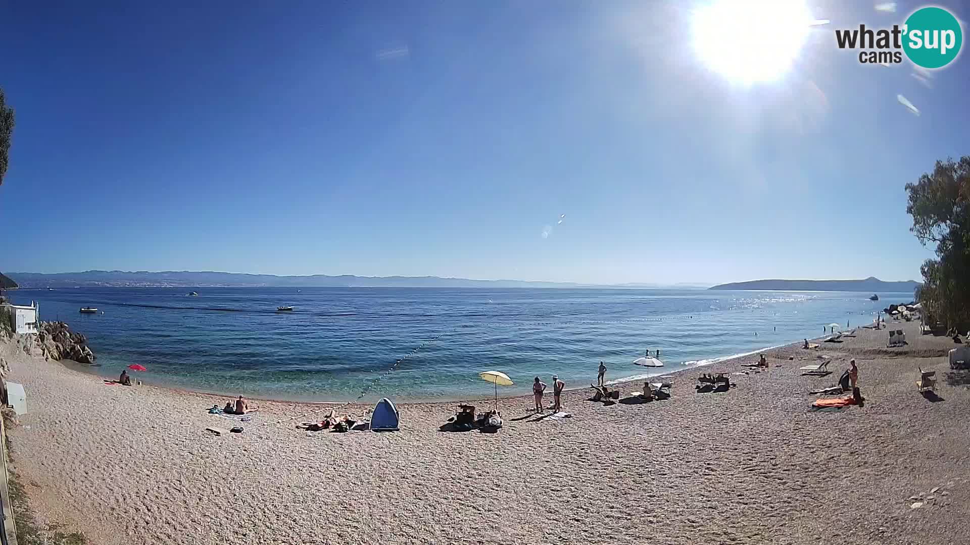 Web kamera plaža Sv. Ivan | Mošćenička Draga