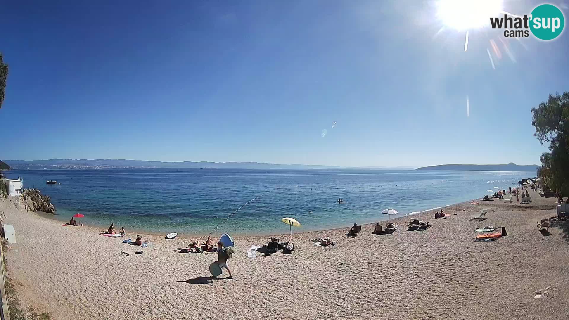 Livecam plage Sv. Ivan | Mošćenička Draga