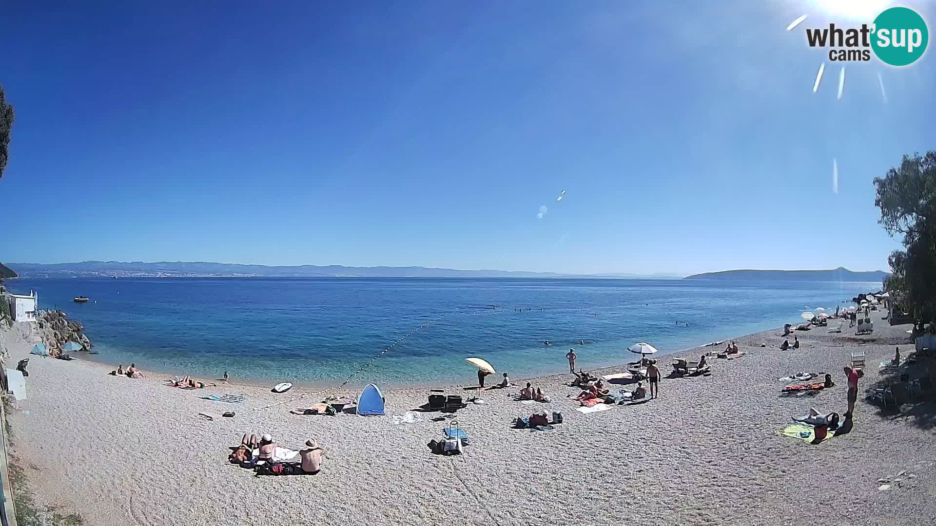 Webcam Sv. Ivan Strand | Mošćenička Draga