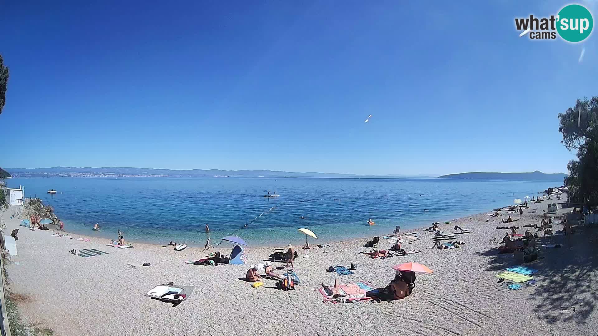 Webcam playa Sv. Ivan | Mošćenička Draga