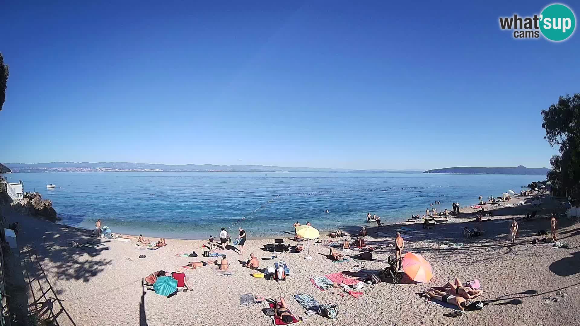 Spletna kamera plaža Sv. Ivan | Mošćenička Draga