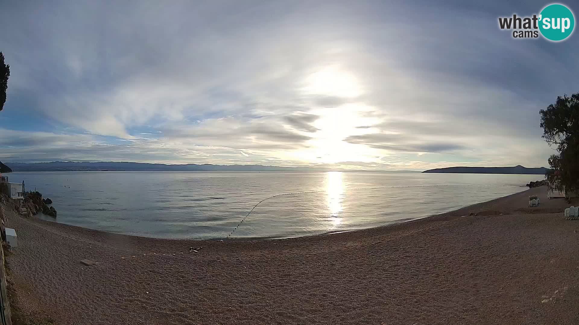 Webcam spiaggia Sv. Ivan | Draga di Moschiena