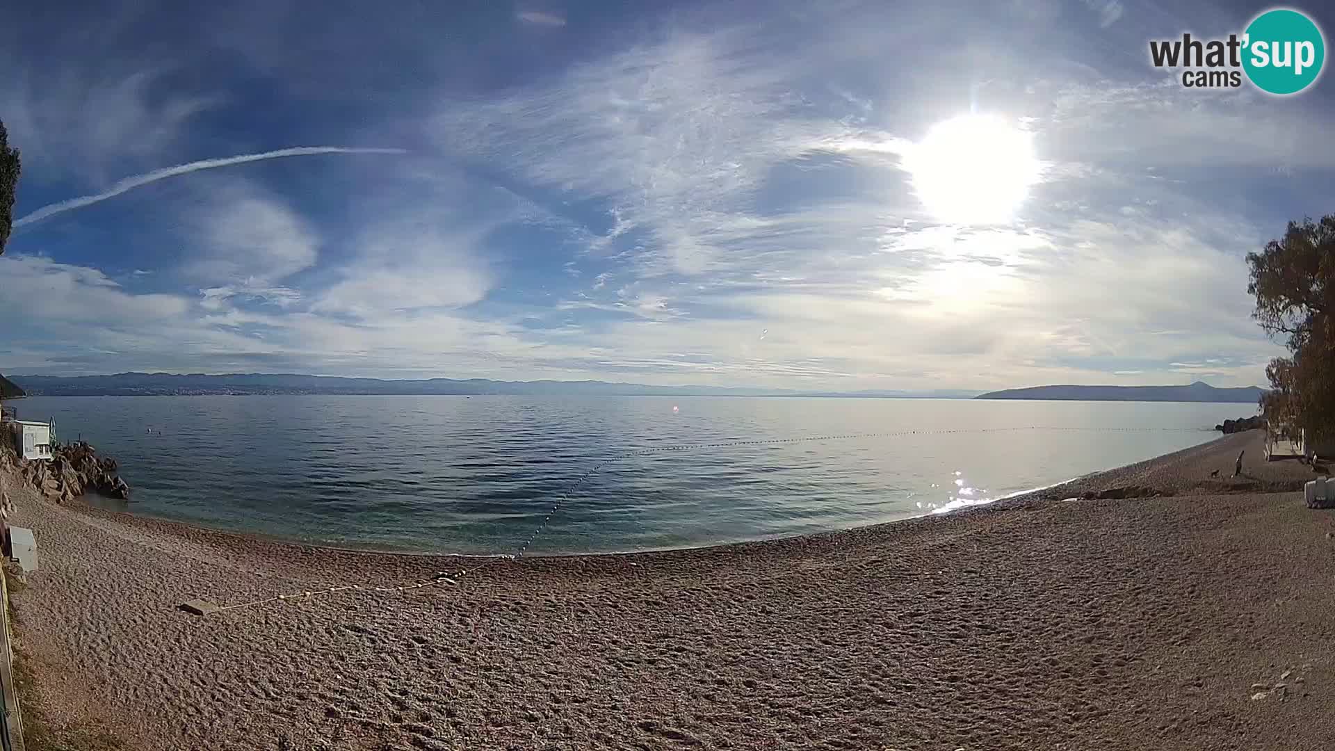 Webcam playa Sv. Ivan | Mošćenička Draga