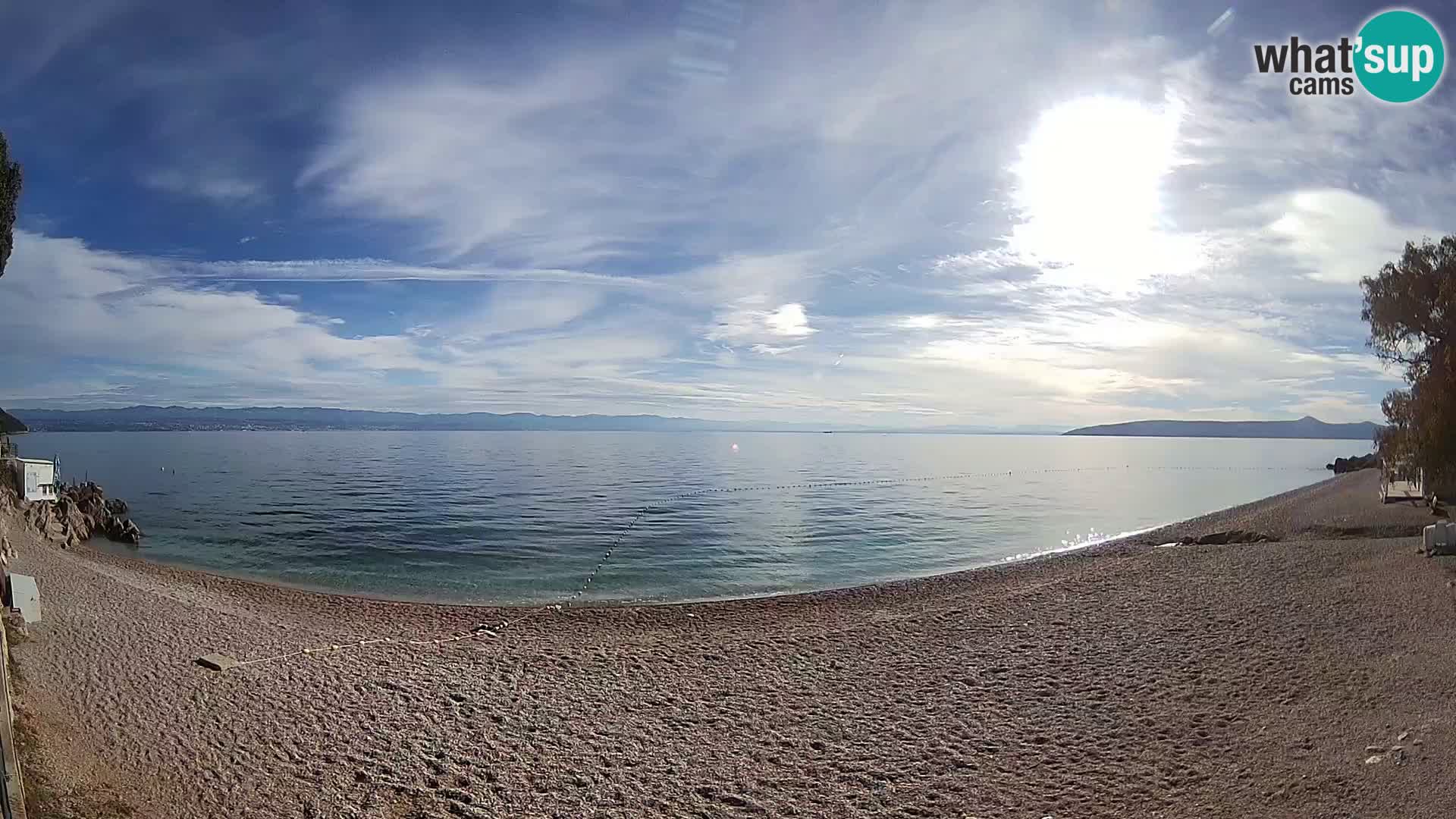 Webcam spiaggia Sv. Ivan | Draga di Moschiena