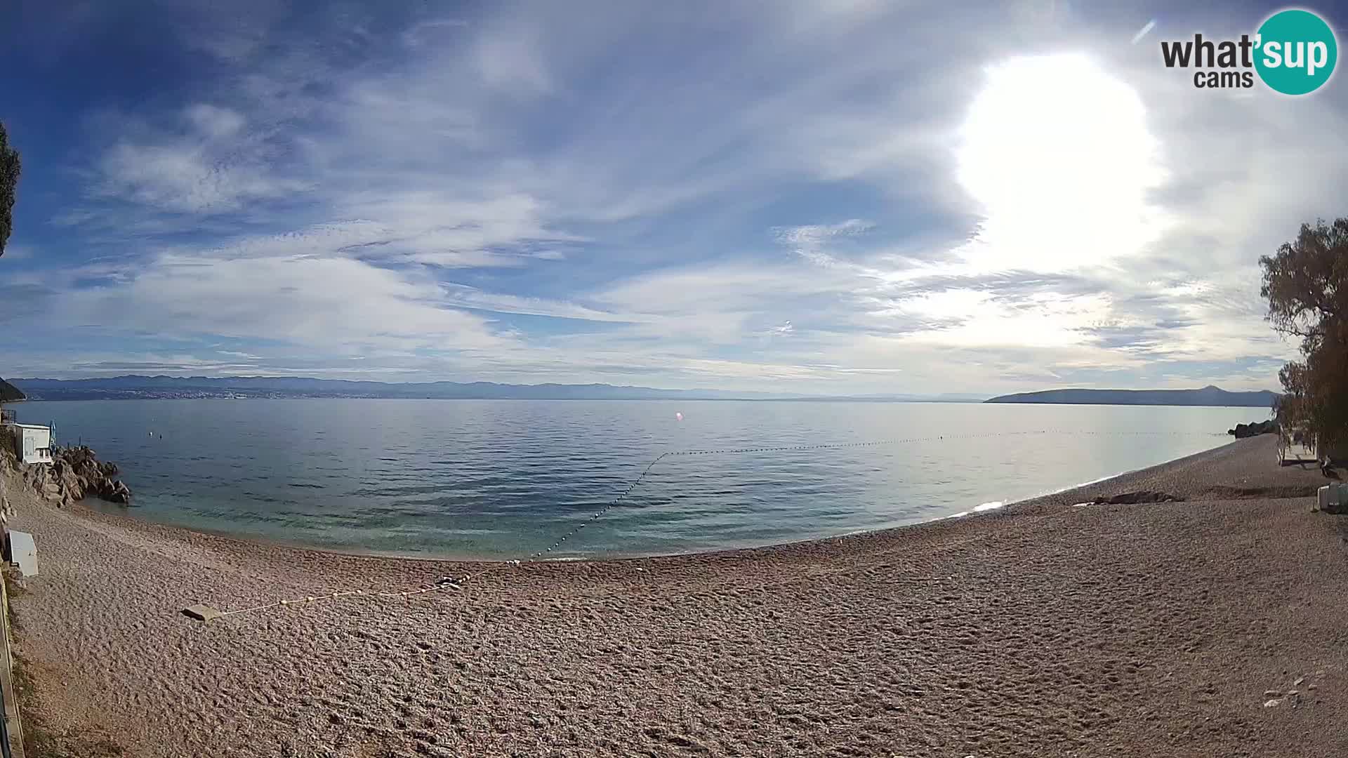 Livecam plage Sv. Ivan | Mošćenička Draga