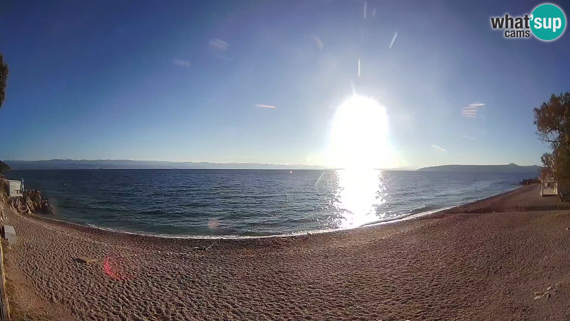 Spletna kamera plaža Sv. Ivan | Mošćenička Draga