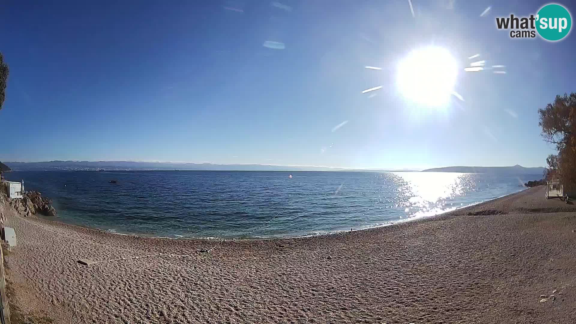 Webcam Sv. Ivan Strand | Mošćenička Draga