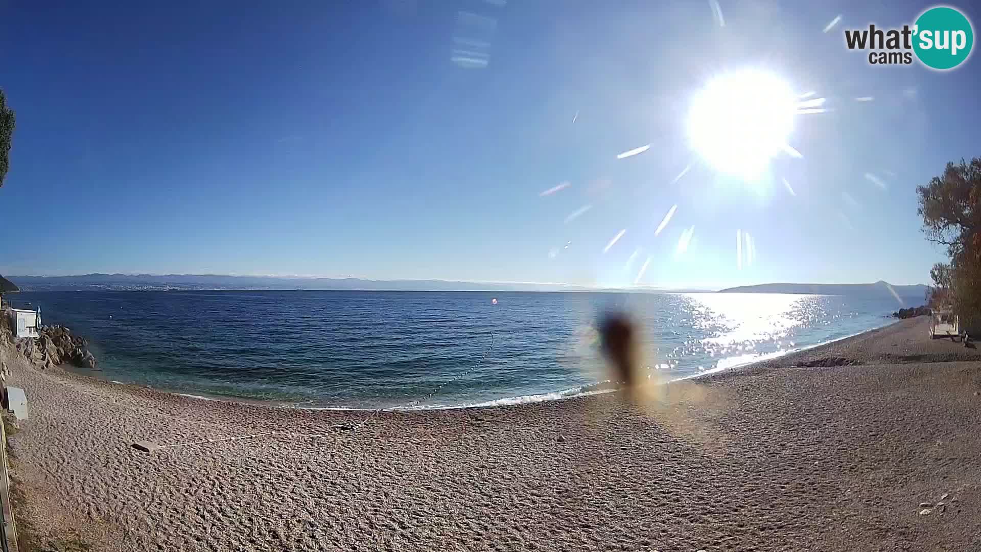Webcam spiaggia Sv. Ivan | Draga di Moschiena