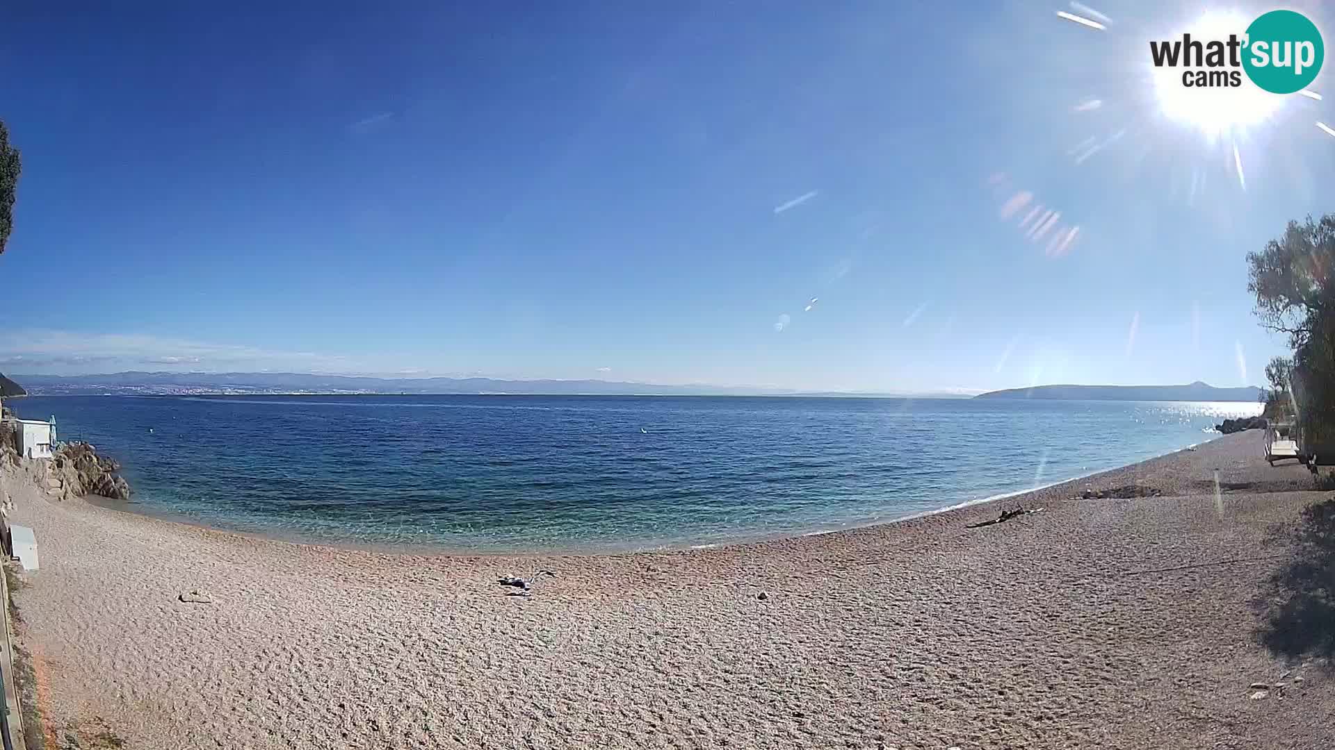 Webcam Sv. Ivan Strand | Mošćenička Draga