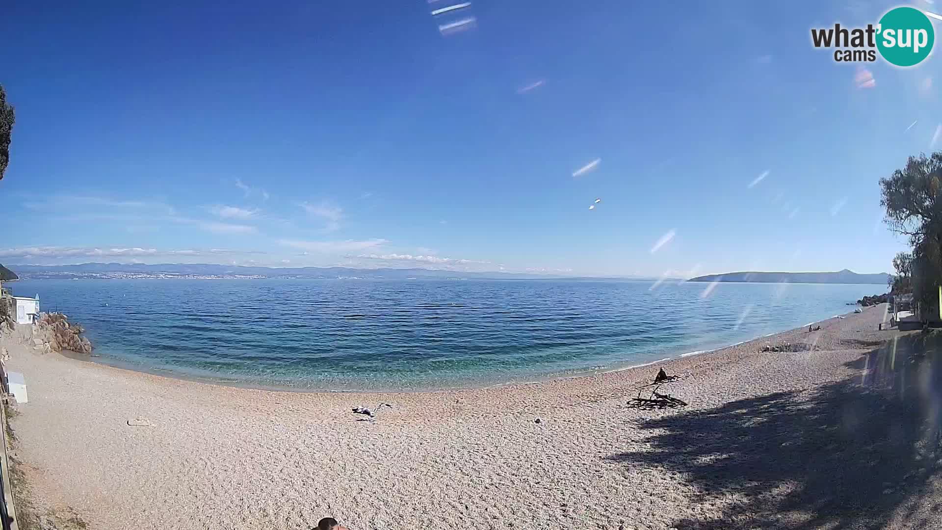 Webcam spiaggia Sv. Ivan | Draga di Moschiena