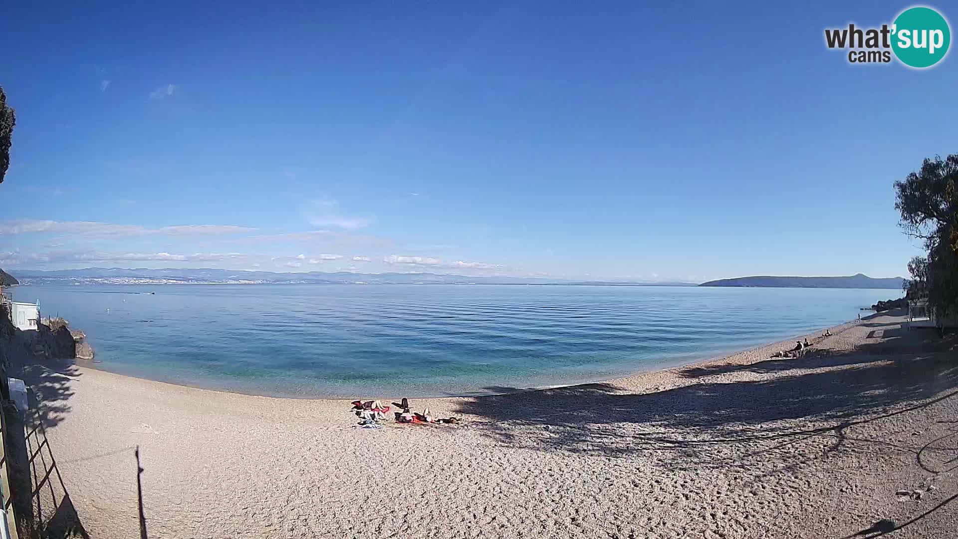Webcam Sv. Ivan Strand | Mošćenička Draga