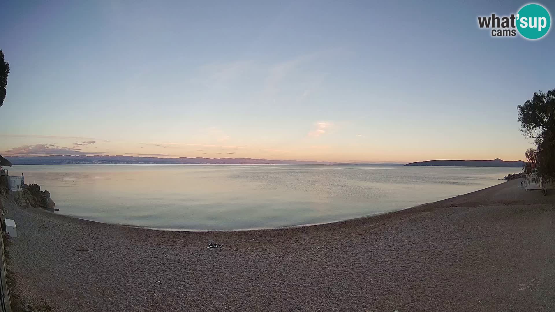 Webcam spiaggia Sv. Ivan | Draga di Moschiena
