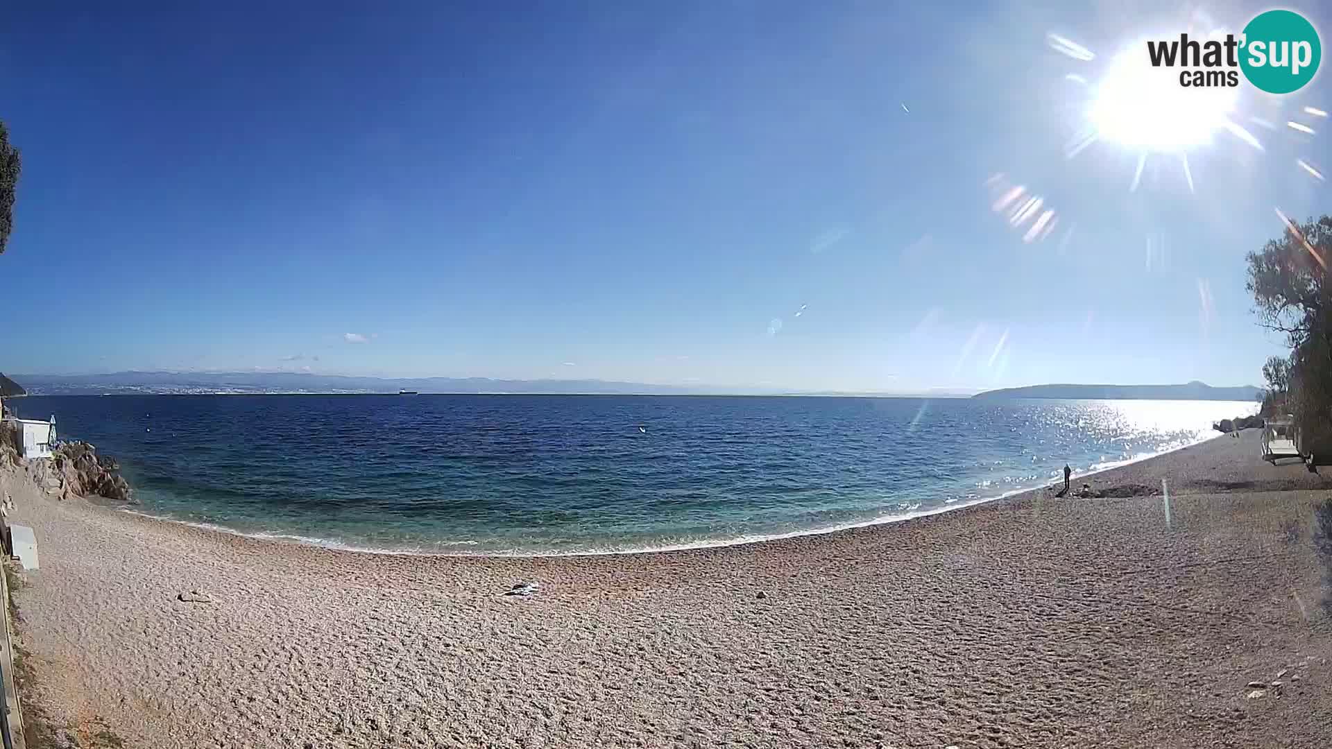 Webcam Sv. Ivan Strand | Mošćenička Draga