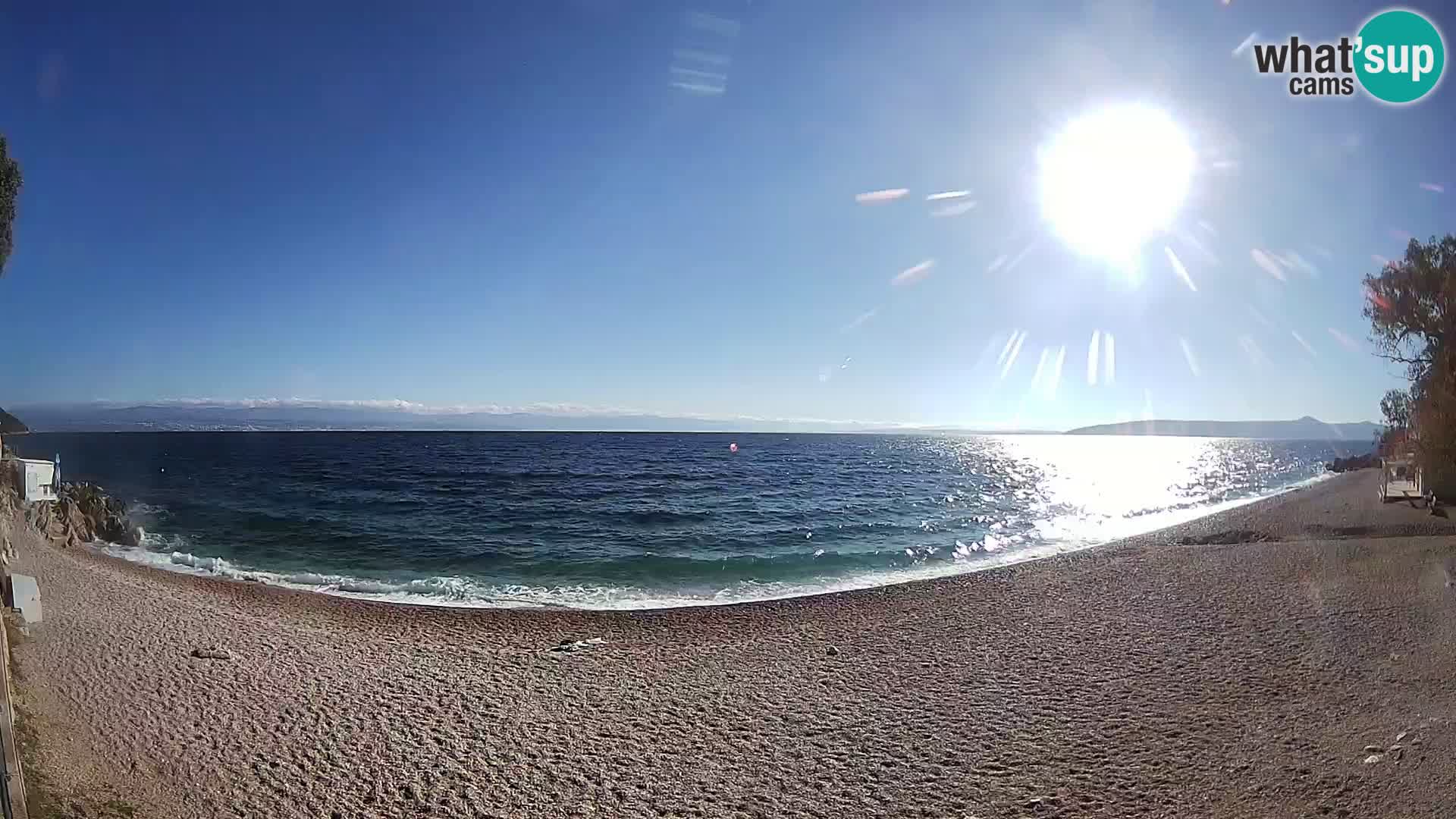 Webcam Sv. Ivan Strand | Mošćenička Draga