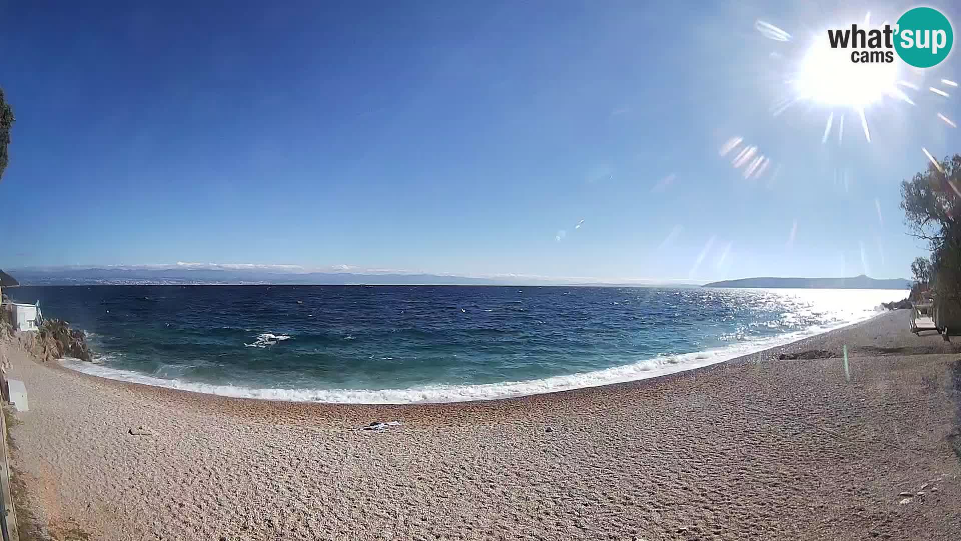 Livecam plage Sv. Ivan | Mošćenička Draga