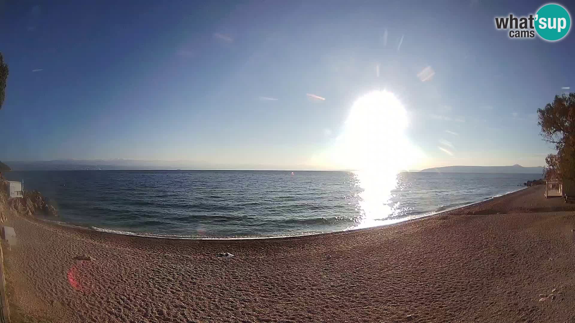 Webcam Sv. Ivan beach | Mošćenička Draga