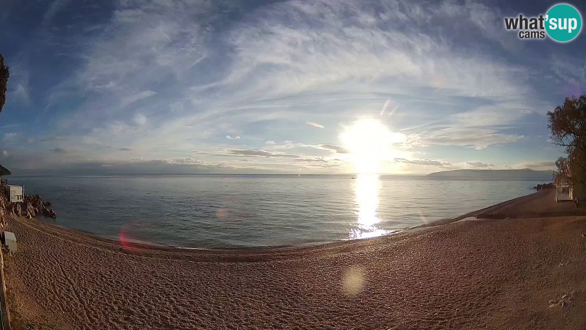 Spletna kamera plaža Sv. Ivan | Mošćenička Draga