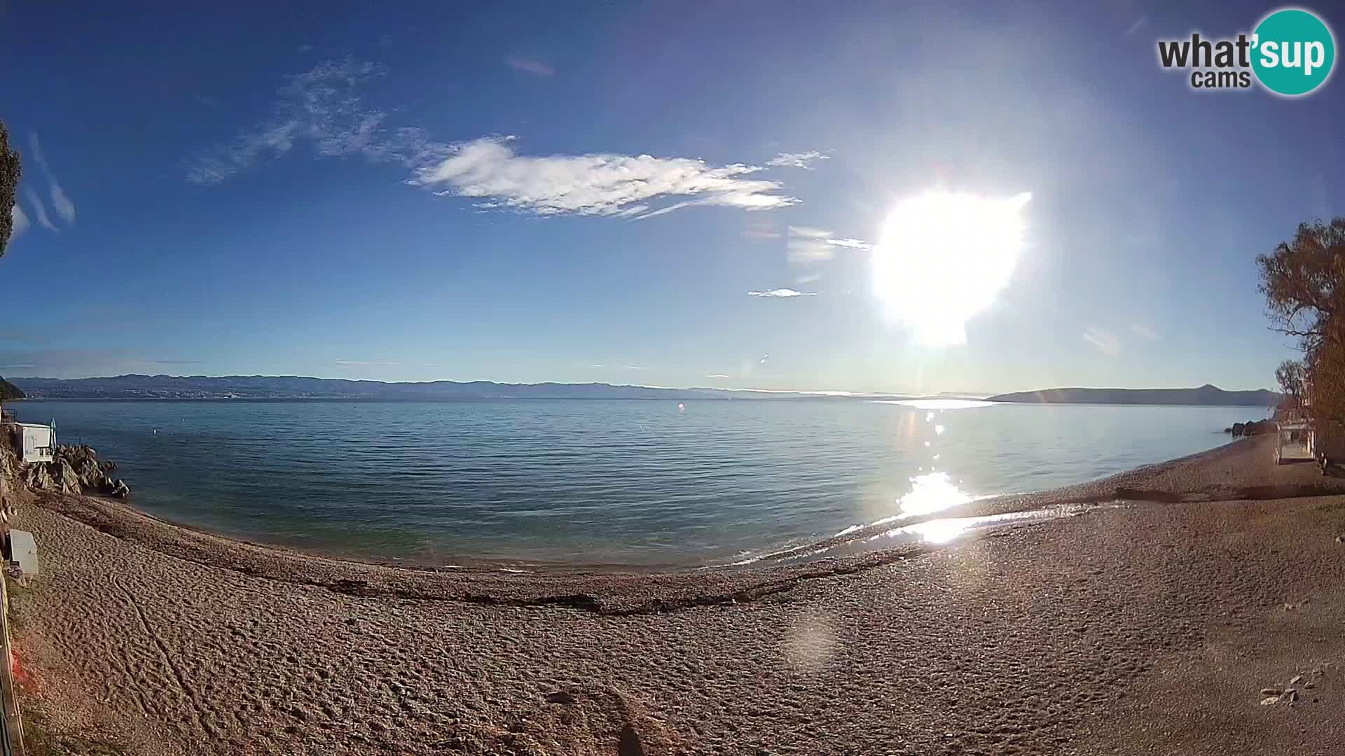 Webcam Sv. Ivan beach | Mošćenička Draga