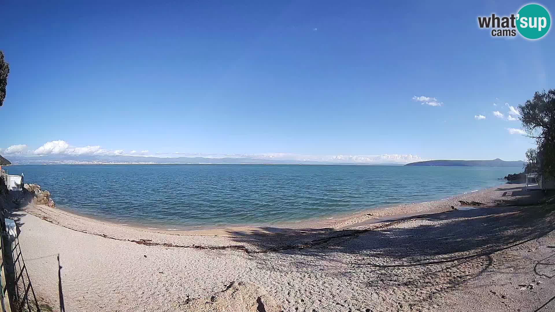 Webcam Sv. Ivan beach | Mošćenička Draga