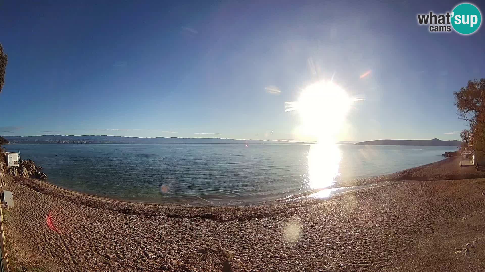 Livecam plage Sv. Ivan | Mošćenička Draga