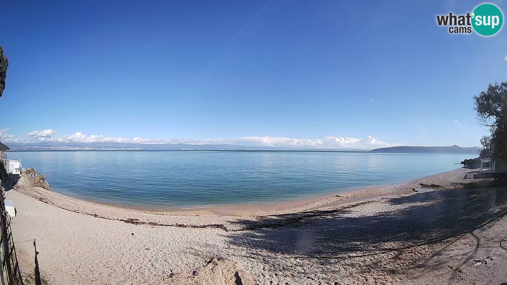 Spletna kamera plaža Sv. Ivan | Mošćenička Draga