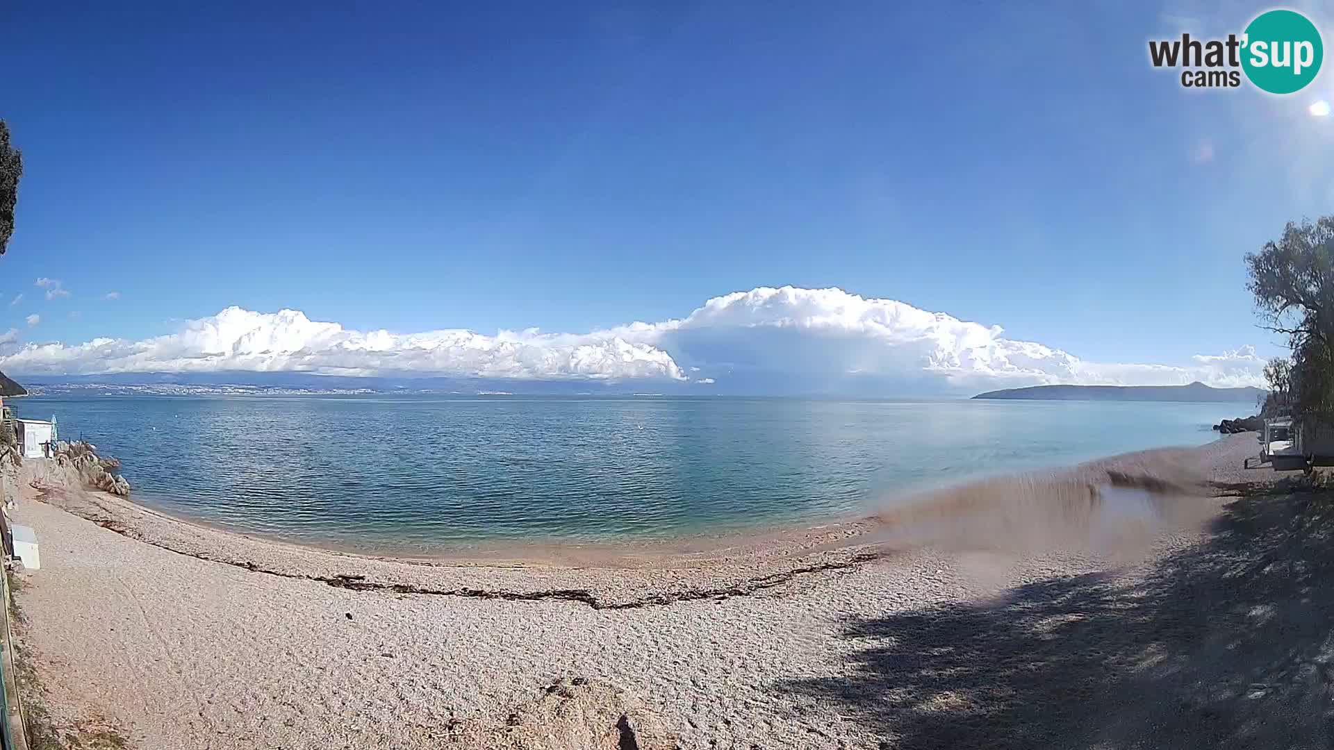 Webcam Sv. Ivan Strand | Mošćenička Draga