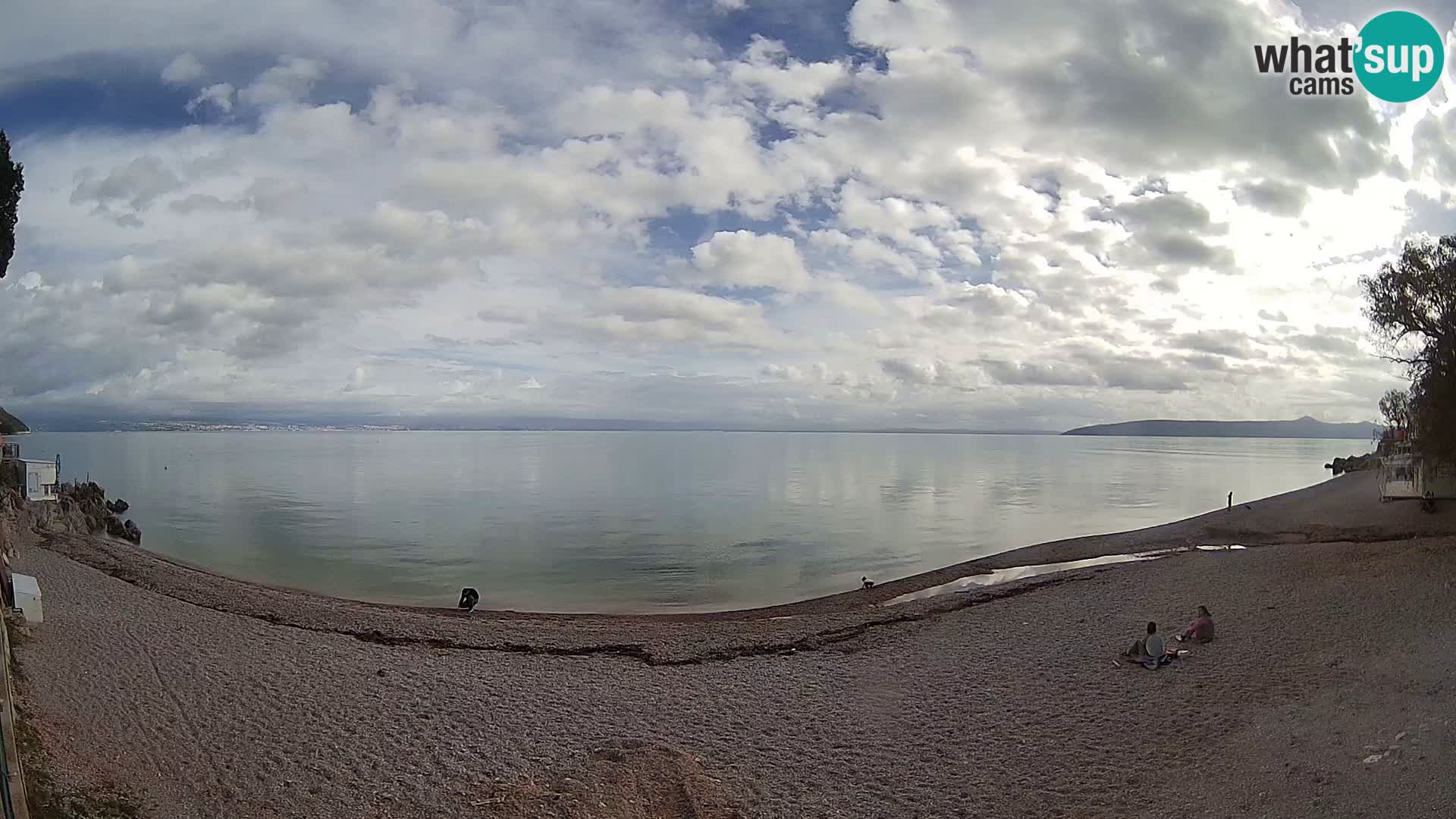 Webcam spiaggia Sv. Ivan | Draga di Moschiena