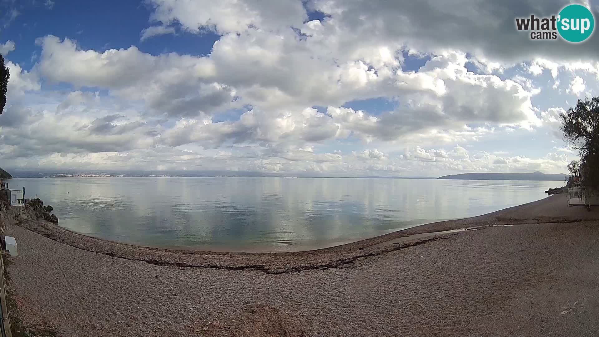 Webcam Sv. Ivan beach | Mošćenička Draga