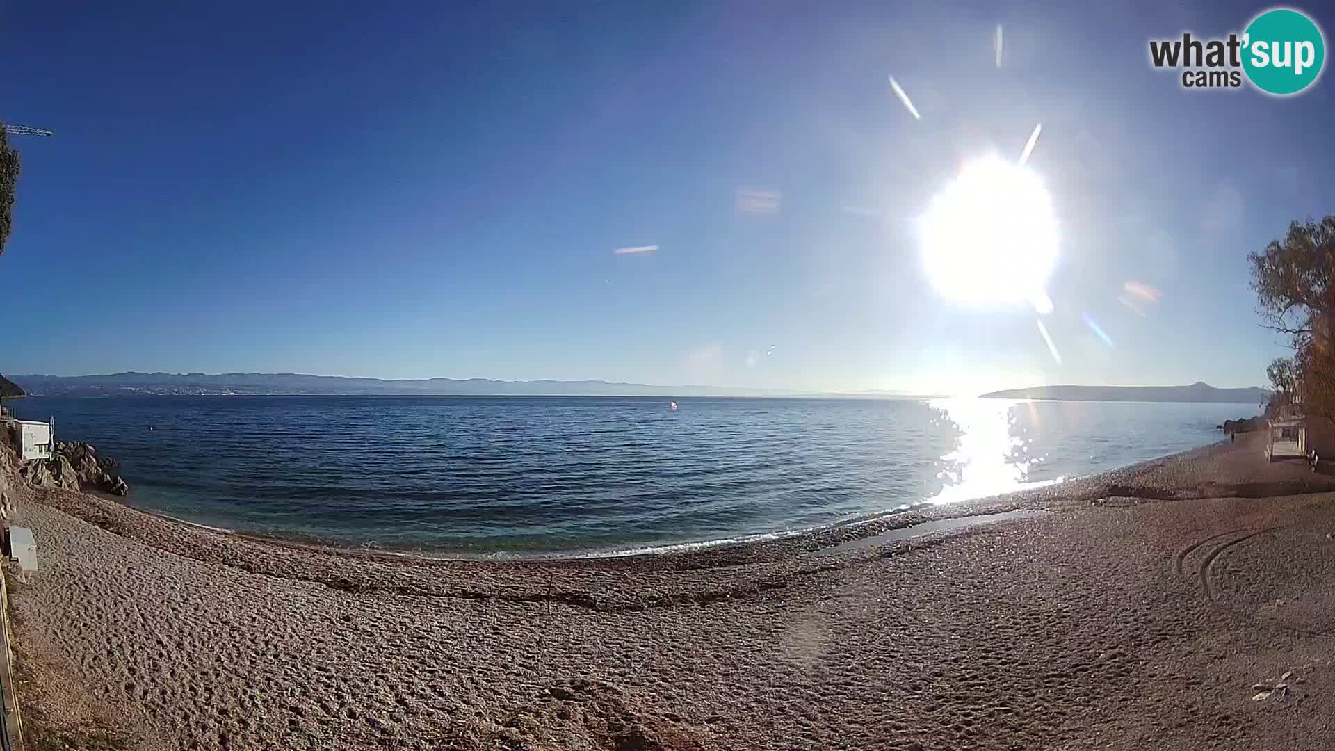Webcam Sv. Ivan beach | Mošćenička Draga