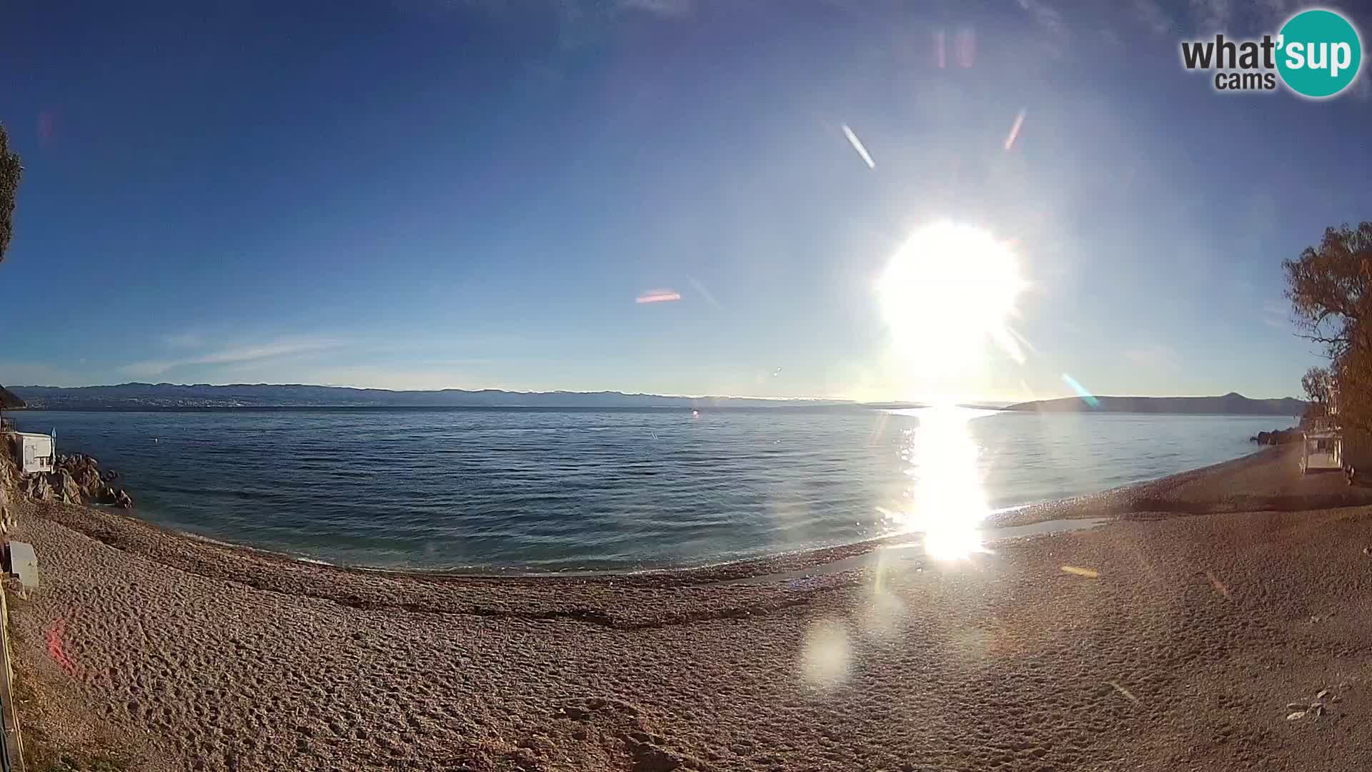 Webcam Sv. Ivan Strand | Mošćenička Draga