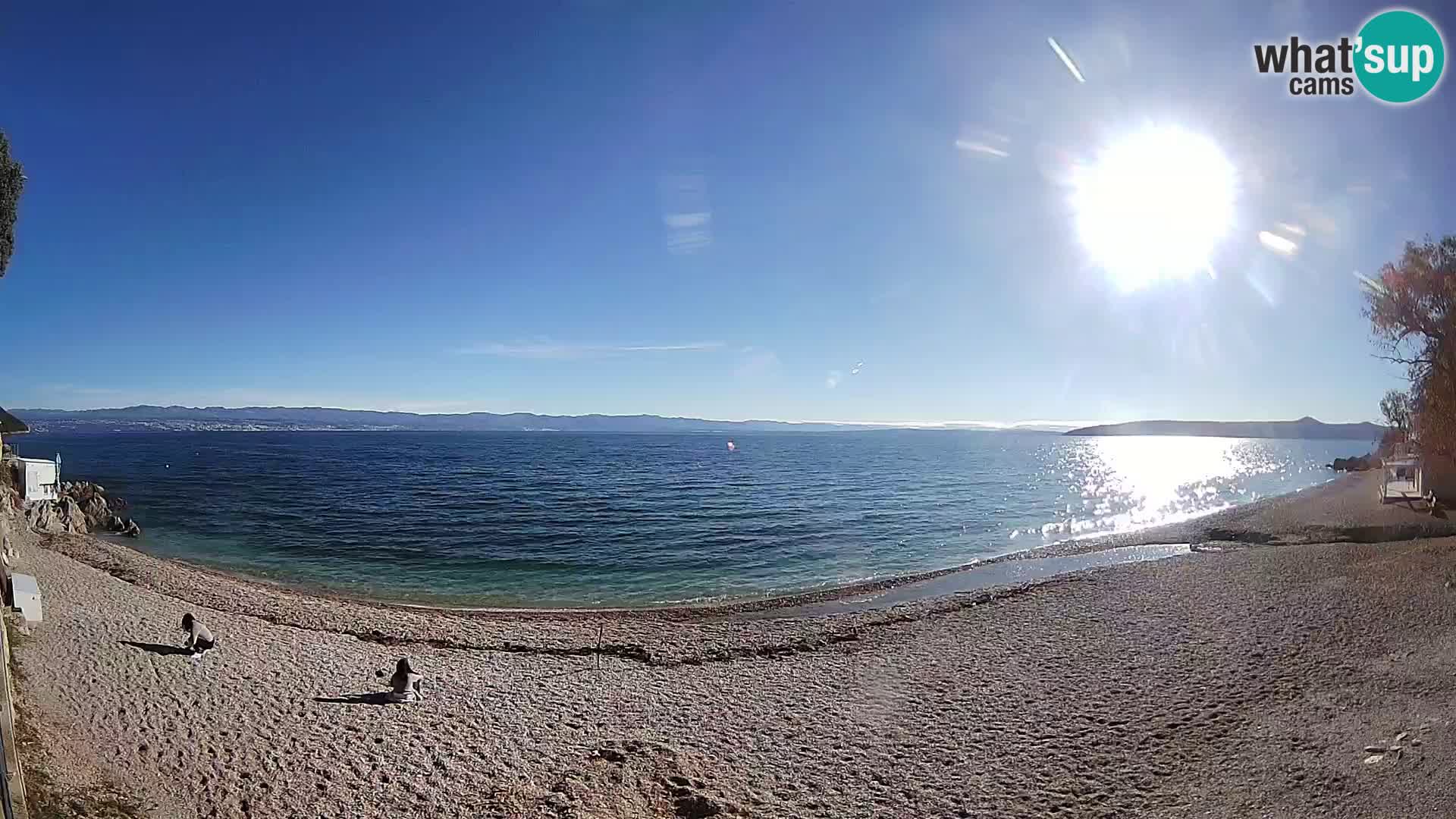 Webcam Sv. Ivan beach | Mošćenička Draga