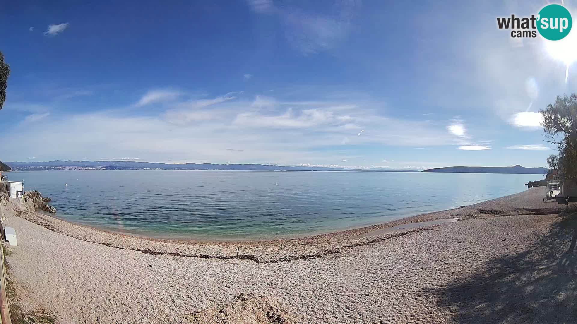Webcam Sv. Ivan beach | Mošćenička Draga