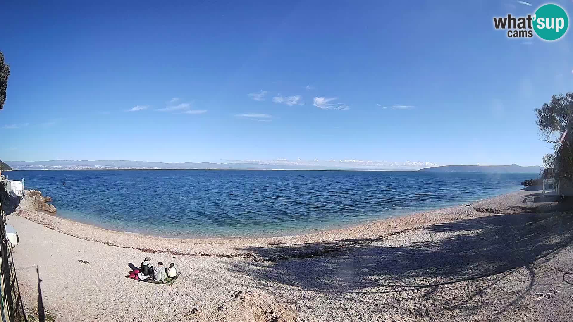 Webcam playa Sv. Ivan | Mošćenička Draga