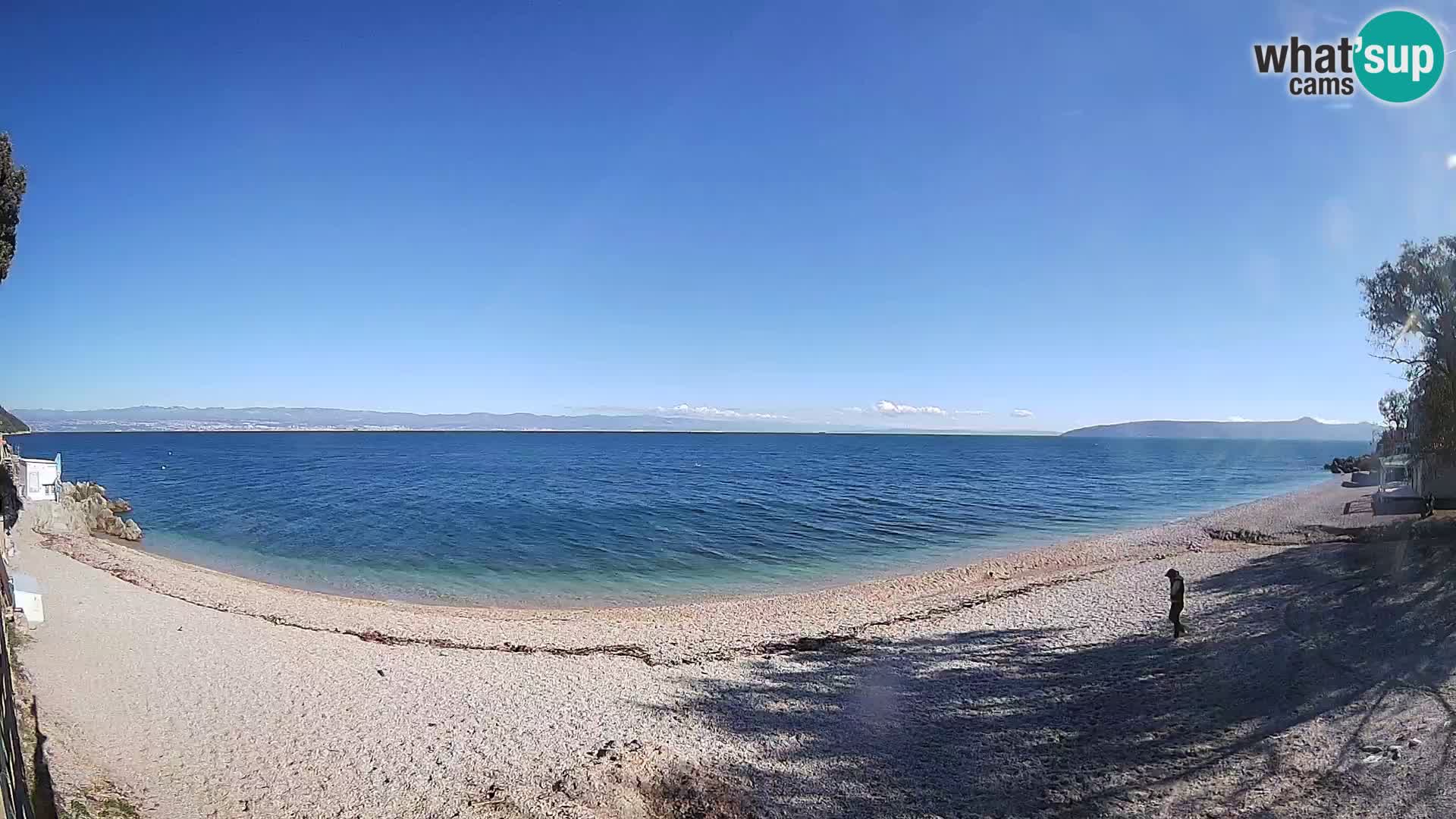 Webcam Sv. Ivan beach | Mošćenička Draga