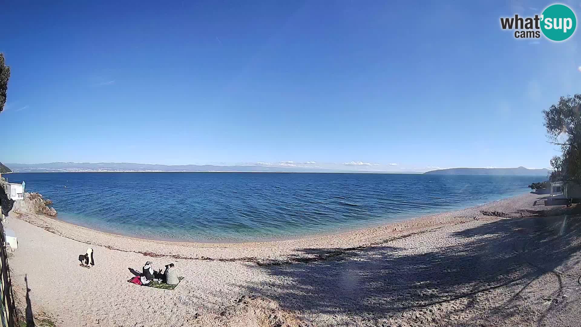 Livecam plage Sv. Ivan | Mošćenička Draga