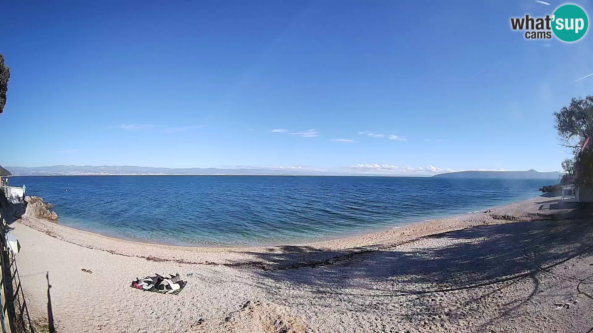 Livecam plage Sv. Ivan | Mošćenička Draga