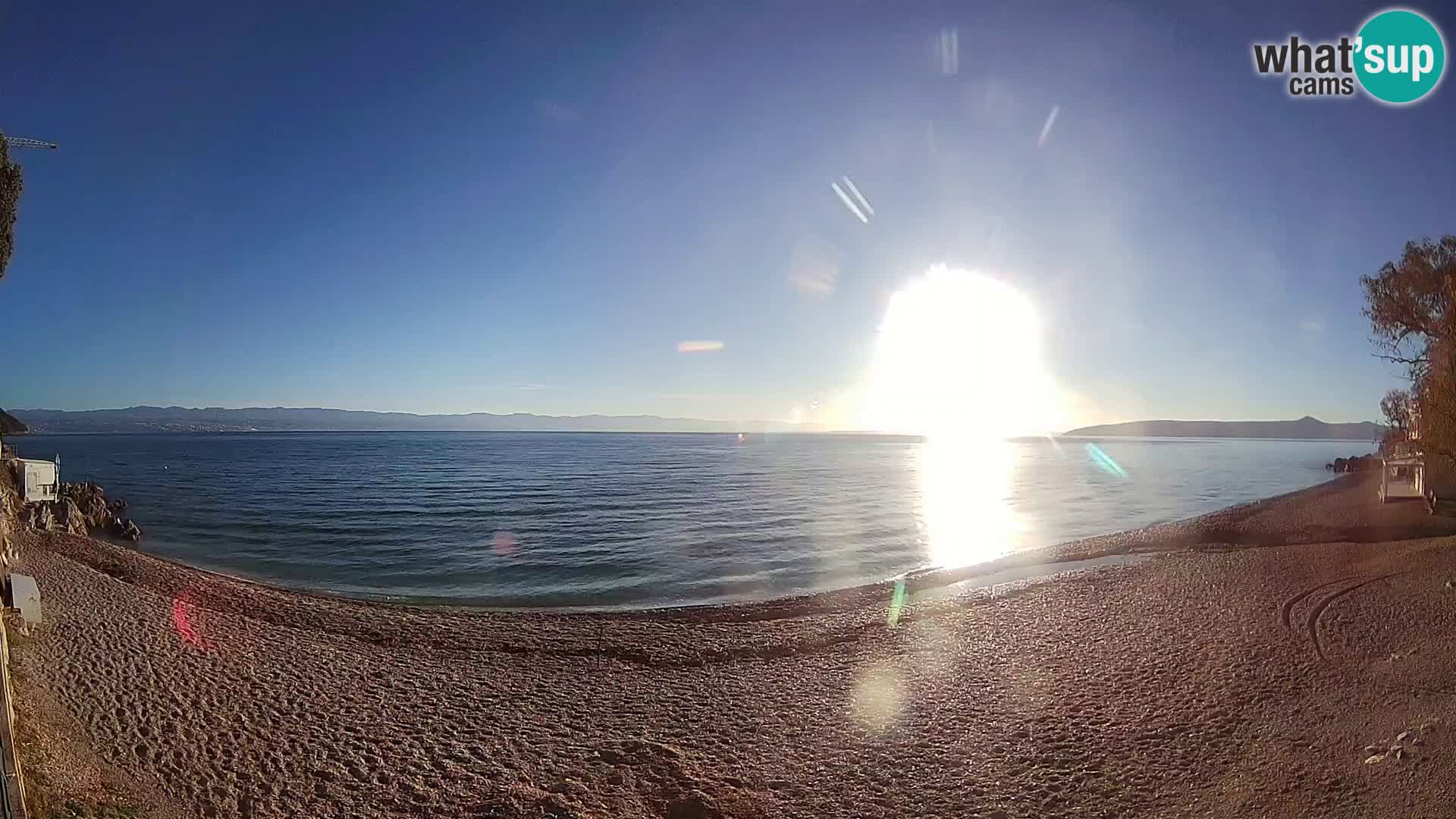 Webcam Sv. Ivan Strand | Mošćenička Draga