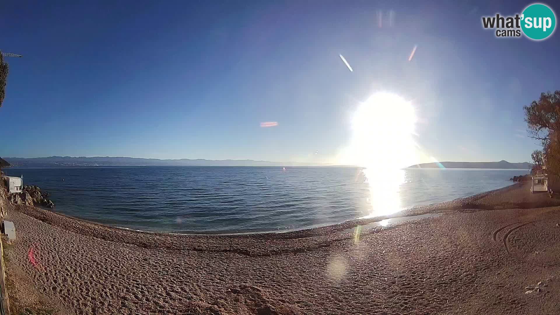 Webcam playa Sv. Ivan | Mošćenička Draga
