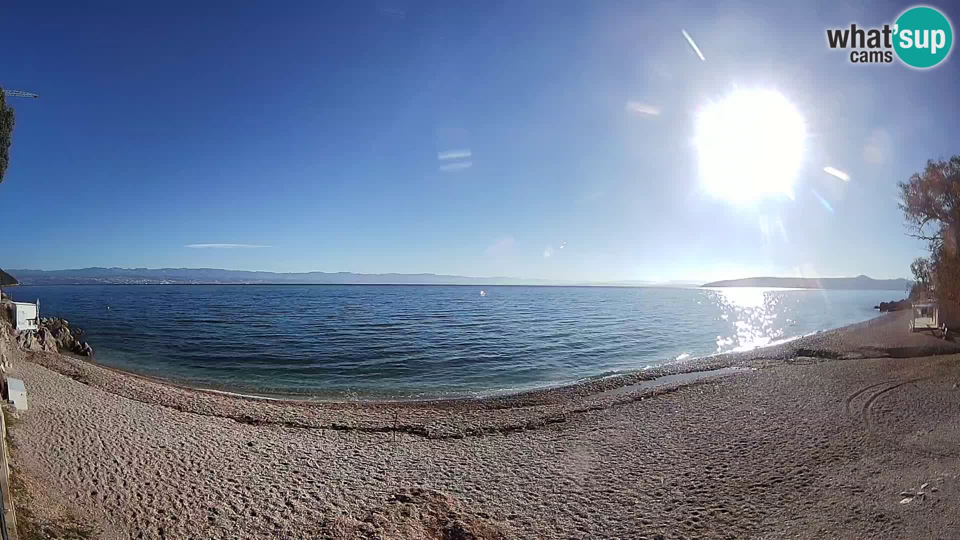Webcam Sv. Ivan beach | Mošćenička Draga