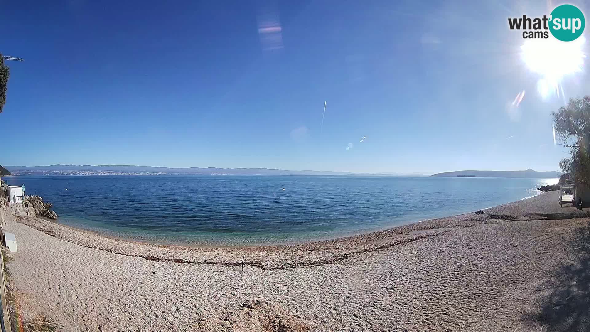 Webcam playa Sv. Ivan | Mošćenička Draga