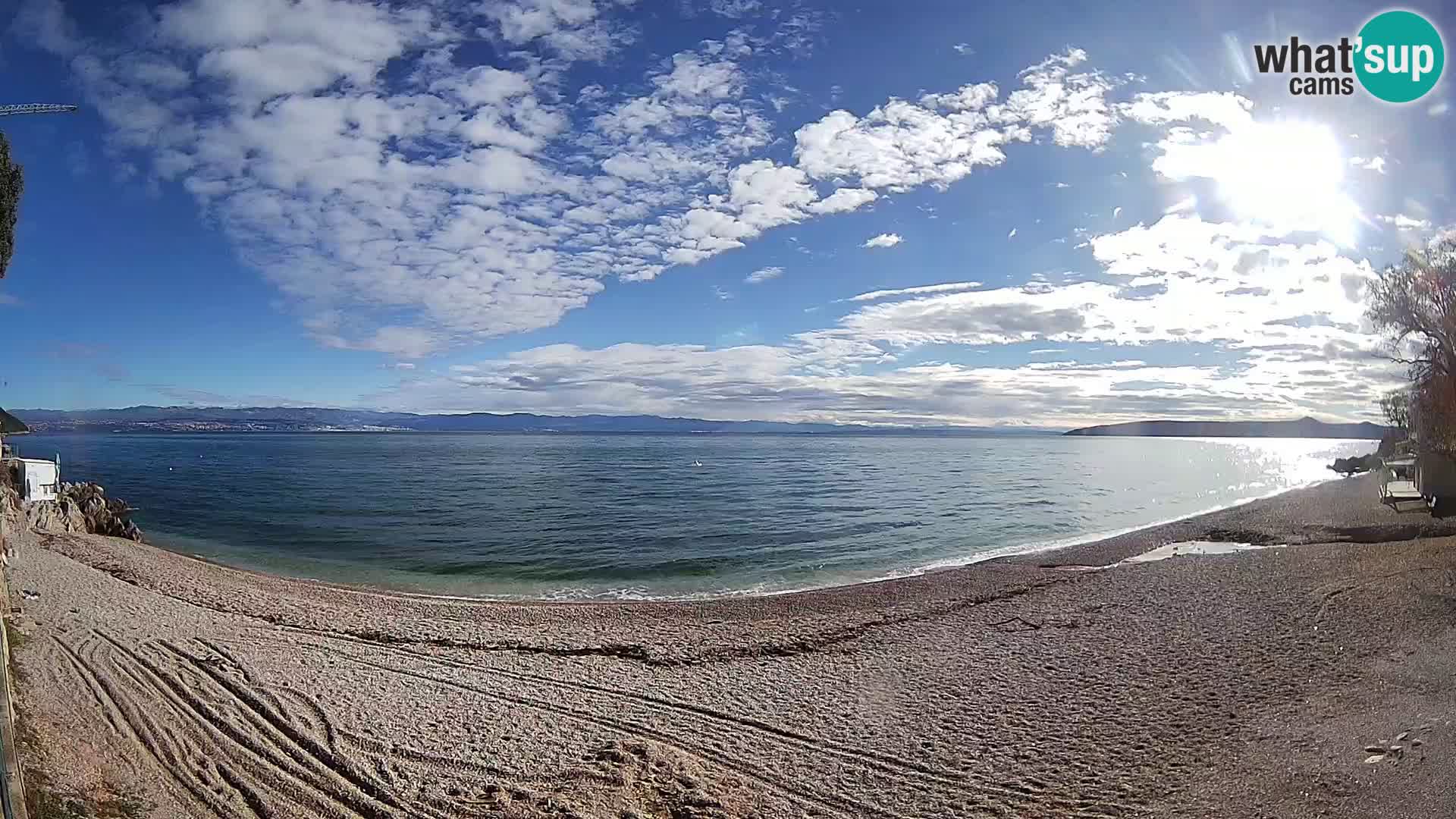 Webcam spiaggia Sv. Ivan | Draga di Moschiena