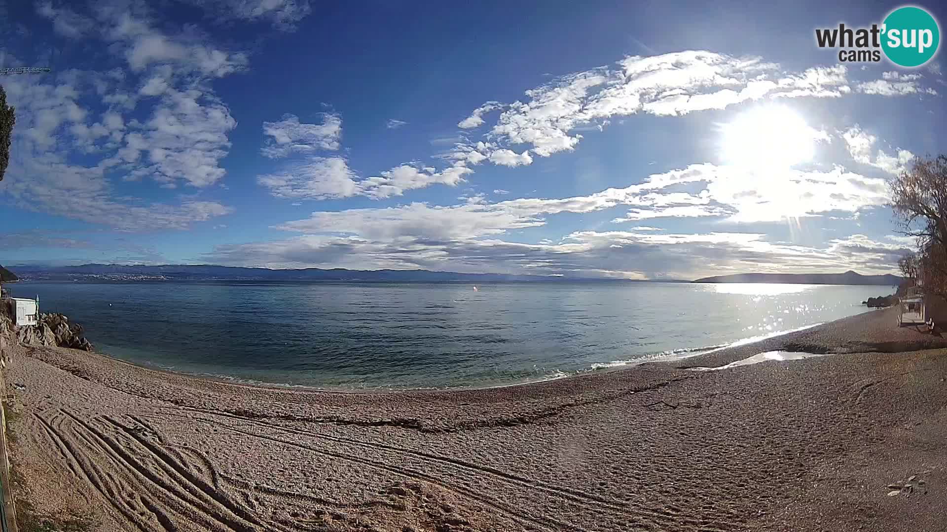 Webcam playa Sv. Ivan | Mošćenička Draga