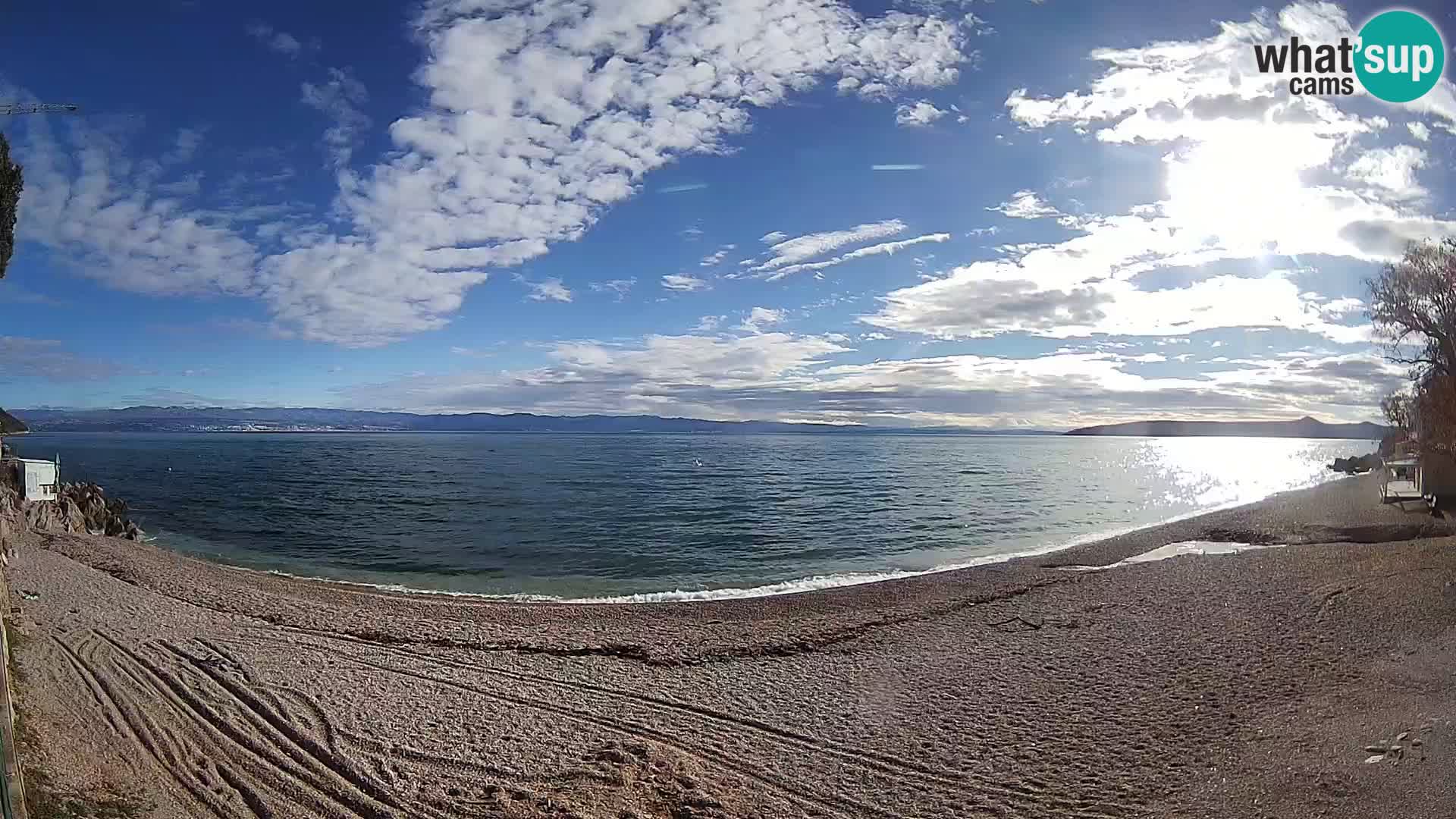 Webcam Sv. Ivan Strand | Mošćenička Draga