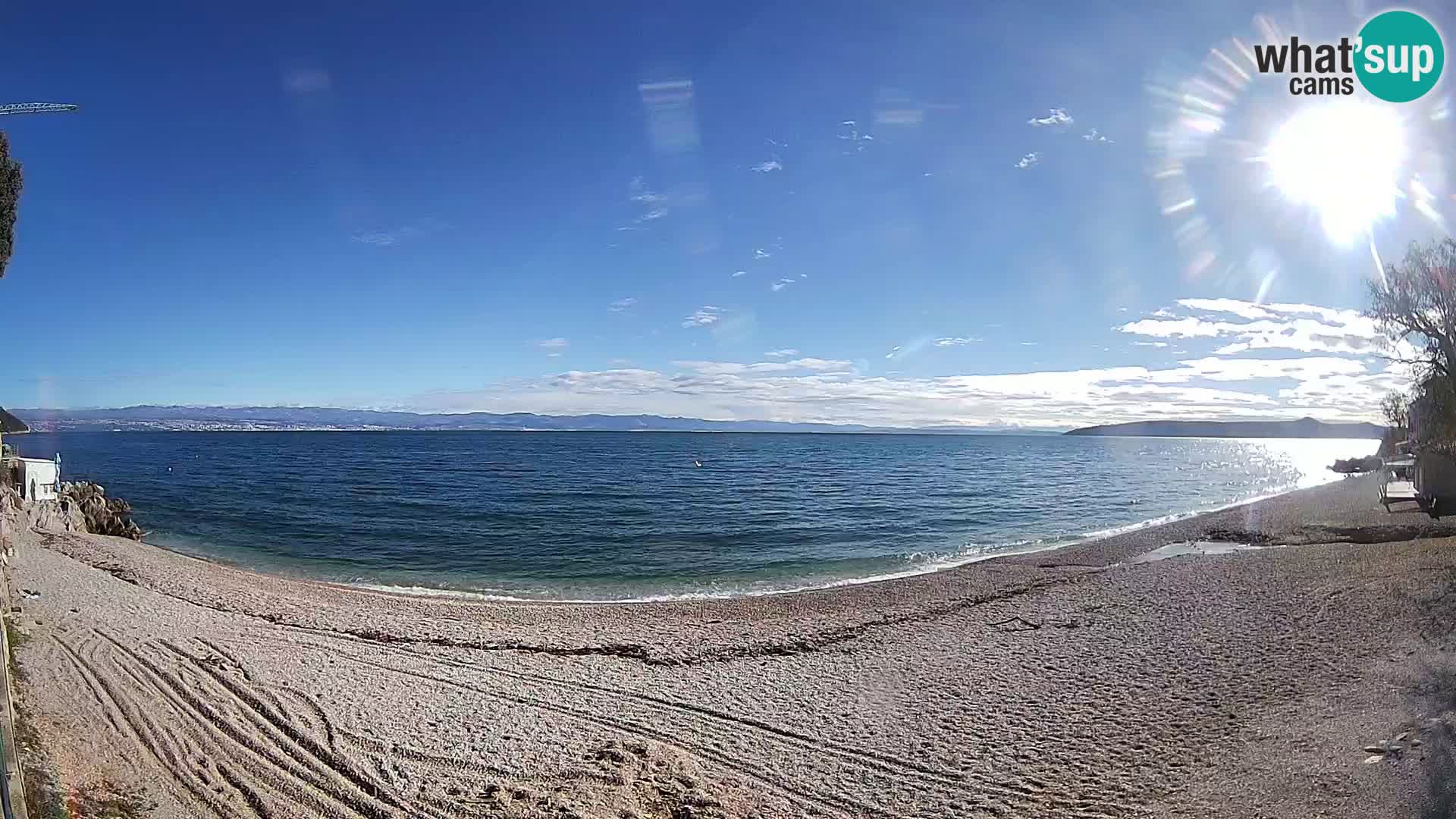 Webcam spiaggia Sv. Ivan | Draga di Moschiena
