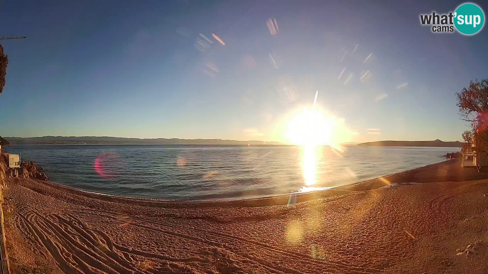 Webcam Sv. Ivan Strand | Mošćenička Draga