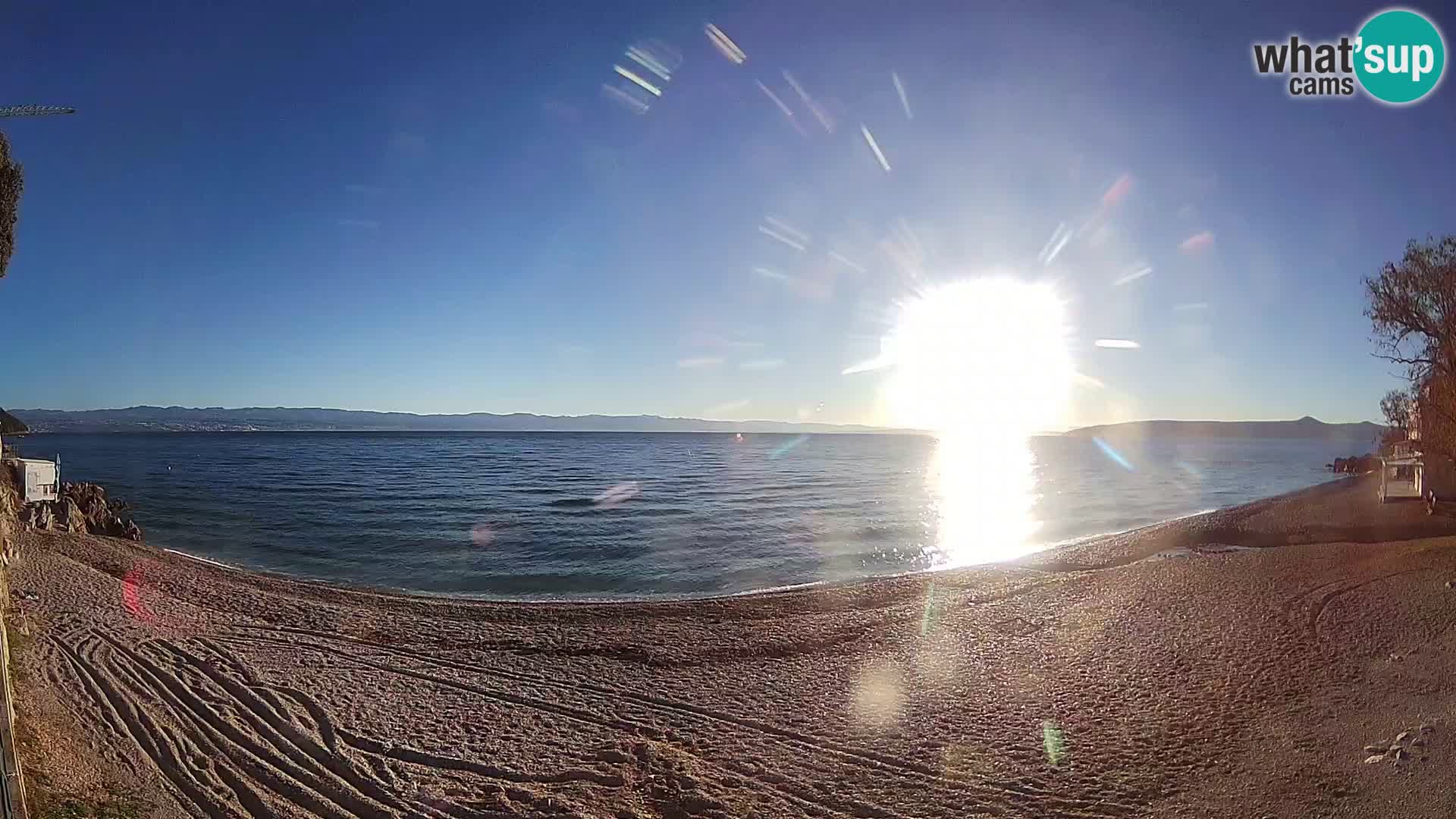 Webcam Sv. Ivan Strand | Mošćenička Draga