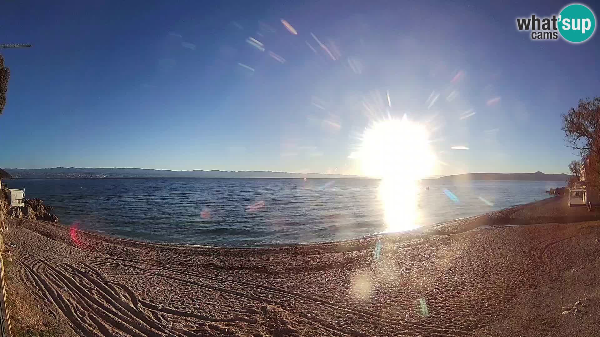 Webcam playa Sv. Ivan | Mošćenička Draga